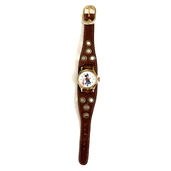 Vintage Mickey Mouse Watch (Hippy Mickey) - Picture 1 of 5